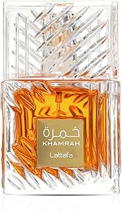 Lattafa Khamrah by Lattafa for Men - 3.4 oz EDP Spray | Natural Spray, Long-Lasting Scent, Unisex