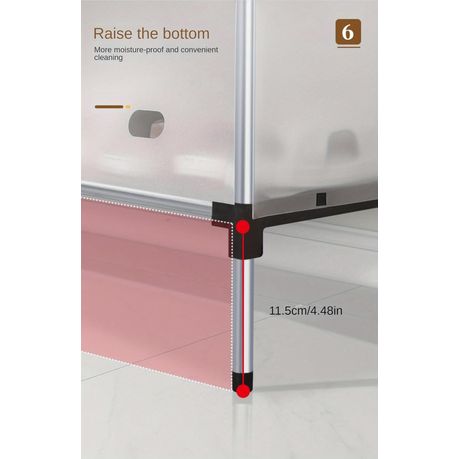 Multilayer Shoe Rack Space Saving Plastic Shoe Storage Rack Anti-Slip Multifunctional Shoe Shelf for Dorm Apartment Rental House