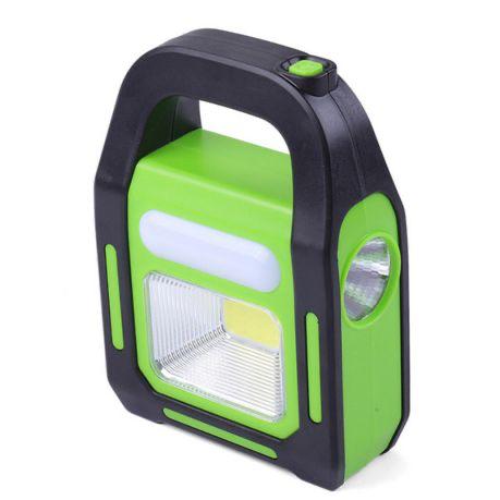 Portable Waterproof Solar Rechargeable Lantern with 3 Light Modes; Perfect for Camping and Emergency Situations