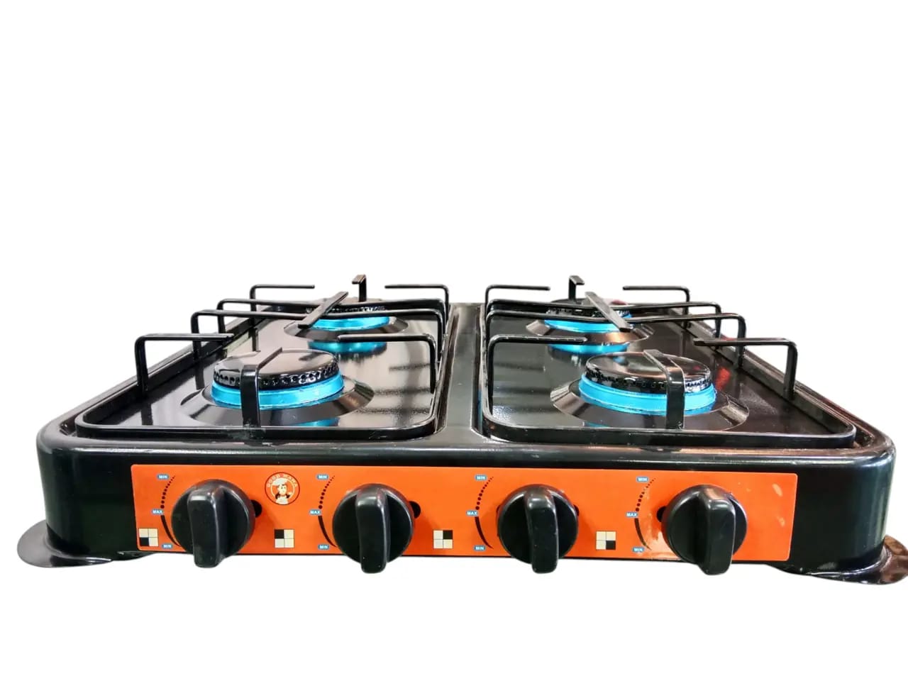 Cookware Accessories 4 Burners Electric Gas Stove with Oven Small Kitchen Appliances Professional Manufacturer 2.2KW*4