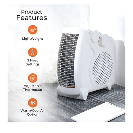 Portable Heater Electric Heater Automatic Temperature Control Fan Heater Air Heater Office Home Multi-occasion Air Heater