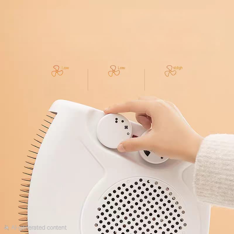 Portable Heater Electric Heater Automatic Temperature Control Fan Heater Air Heater Office Home Multi-occasion Air Heater
