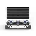 Household Gas Cooktop 3 Burners High Power Gas Stove Desktop Energy Saving Cooker For Natural Gas LPG