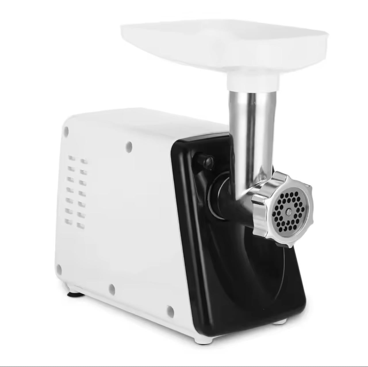 Meat Grinder Electric 3000W Max with High-Efficiency Copper Motor, Auto-Reverse & Hidden Storage - 3-in-1 Sausage Stuffer & Kubbe Maker Making for Home Use