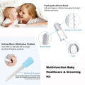 Baby Grooming Kit, Infant Safety Care Set with Hair Brush Comb Nail Clipper Nasal Aspirator,Baby Essentials Kit for Newborn Girls and Boys