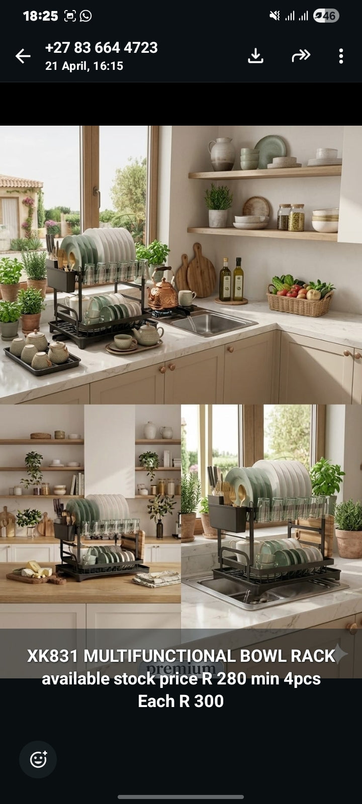 VNKZI Over Sink Dish Drying Rack, 3 Tier Full Stainless Steel Storage Adjustable Length (25.98'' to 36.61'') Kitchen Rack, Multifunctional Expandable Counter Organizer, Space Saver Dish Rack